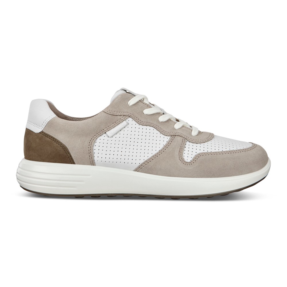 Tenis Hombre - ECCO Soft 7 Runner Perforateds - Blancos - HDL437165